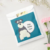 Schnauzer- und Polka-Punkte individuell anpassbar Geschenktütchen (Versiegelt)