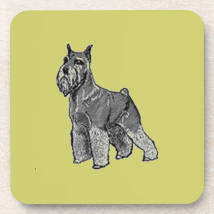 Schnauzer Untersetzer