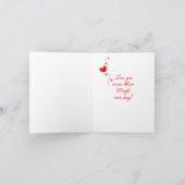 Schnauzer Valentine's Day Card Karte (Innenseite)