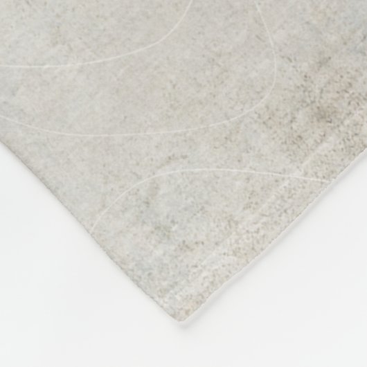 Schnauzer Vater Fleece Blanket (Ecke)