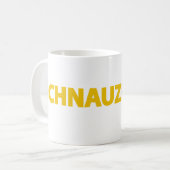 Schnauzer-Vater Kaffeetasse (Vorderseite Links)