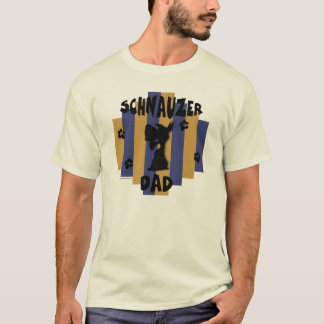 Schnauzer-Vater-Shirt T-Shirt
