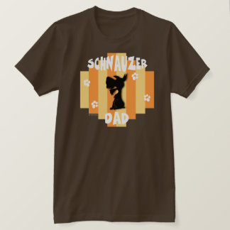 Schnauzer-Vater-Shirt T-Shirt