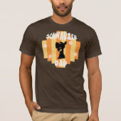Schnauzer-Vater-Shirt T-Shirt (Vorderseite)