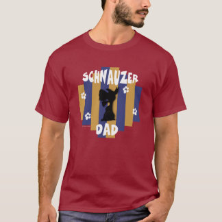 Schnauzer-Vater-Shirt T-Shirt