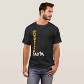 Schnauzer-Vater T-Shirt (Vorne ganz)