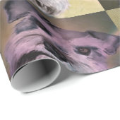 Schnauzer-Verpackungs-Papier für jede Anlässe Geschenkpapier (Rolleneckpunkt)