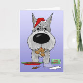 Schnauzer Weihnachten (Vorderseite)