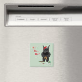 Schnauzer Weihnachten Magnet (In Situ (Geschirrspüler))