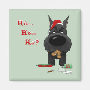 Schnauzer-Weihnachten Magnet
