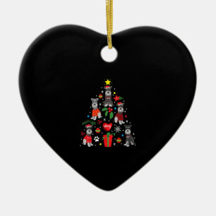 Schnauzer Weihnachtsbaum Ornament Funny Pet Dog