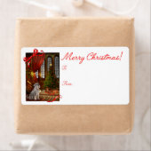 Schnauzer Weihnachtsgeschenke Labels (Insitu)