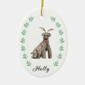Schnauzer Weihnachtsschmuck (Vorne)