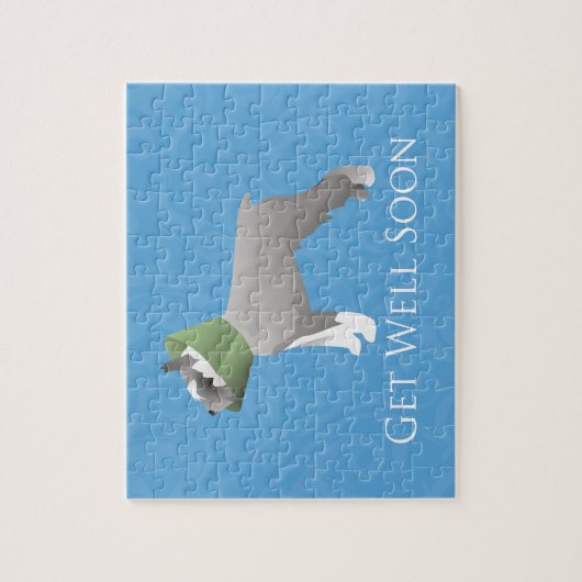 Schnauzer wird bald gut gestaltet puzzle (Vertikal)