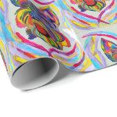 Schnauzer Wrapping Paper Geschenkpapier (Rolleneckpunkt)