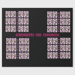 Schnauzer Wrpping Papier Geschenkpapier