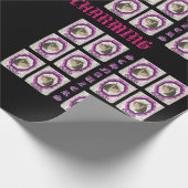 Schnauzer Wrpping Papier Geschenkpapier (Ecke)