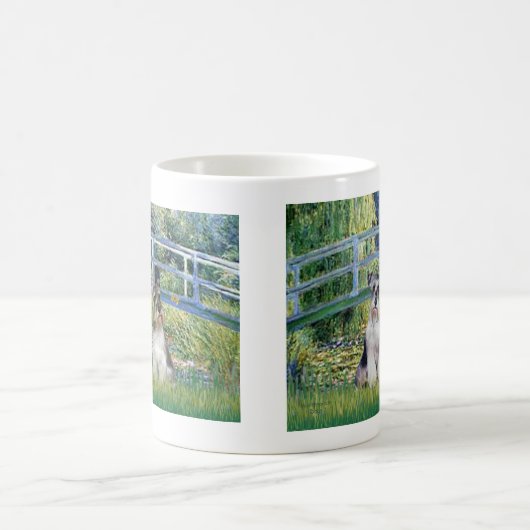 Schnauzer (zwei-nat) - Brücke Kaffeetasse (Mittel)