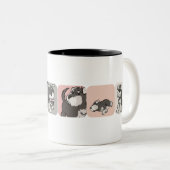 Schnauzer Zweifarbige Tasse (VorderseiteRechts)