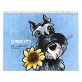 Schnauzers Off-Leash Art™ Vol. 1 Kalender (Titelbild)