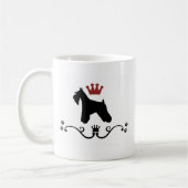 Schnauzers-Regel-Kaffee-Tasse Kaffeetasse (Links)