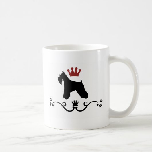 Schnauzers-Regel-Kaffee-Tasse Kaffeetasse (Rechts)