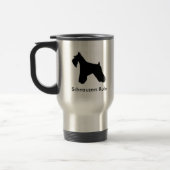 Schnauzers-Regel-Reise-Tasse Reisebecher (Links)