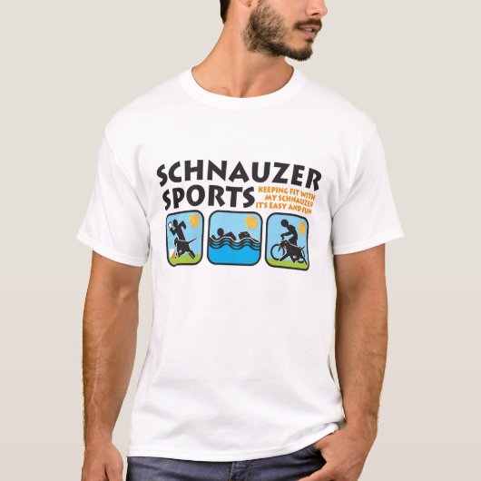Schnauzersport T-Shirt (Vorderseite)