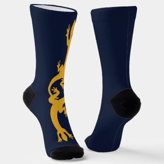 Schnazzy Gecko Socken (Gewinkelt)