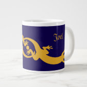 Schnazzy Gekko Jumbo-Tasse (Vorderseite Rechts)