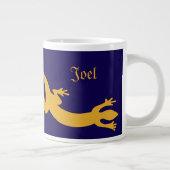 Schnazzy Gekko Jumbo-Tasse (Rechts)