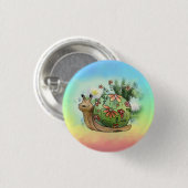 Schnecke am Teich Button (Vorne & Hinten)