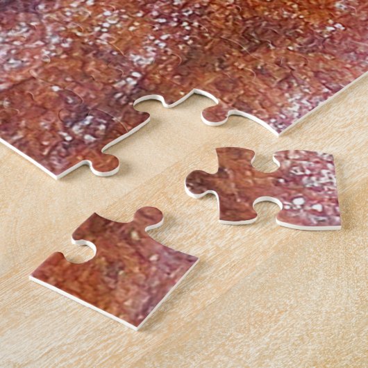 Schnecke auf Blatt-Puzzlespiel Puzzle (Seite)