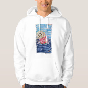 Schnecke auf der Erdbeere Hoodie