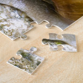 Schnecke aus Burgund Puzzle (Seite)