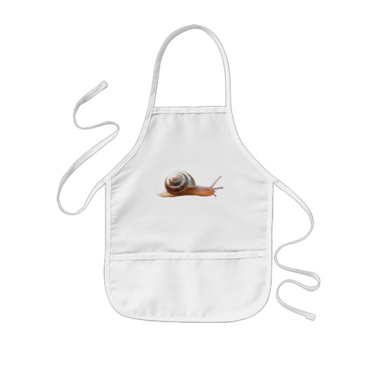 Schnecke ~ Babyschellfisch Kinderschürze (Vorne)