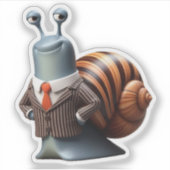 Schnecke, Boss Aufkleber (Vorderseite)