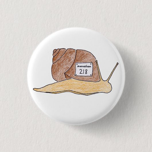 Schnecke Button (Vorderseite)