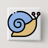 Schnecke Button (Vorderseite)