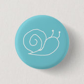 Schnecke-Button Button (Vorderseite)