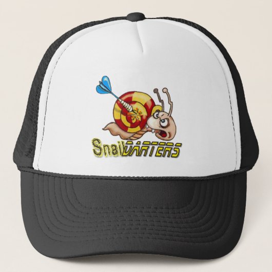Schnecke Darterskappe Truckerkappe (Vorderseite)