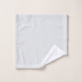 Schnecke Design Monogramm Jeder Farbige Hintergrun Badhandtuch Set (Waschlappen)