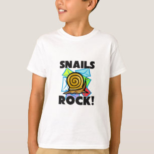Schnecke-Felsen T-Shirt