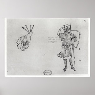 Schnecke Fol.2 und ungarischer Soldat Poster