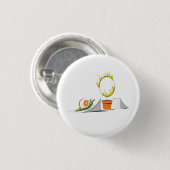 Schnecke gegen Ring des Feuers Button (Vorne & Hinten)