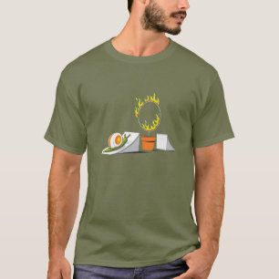 Schnecke gegen Ring des Feuers T-Shirt