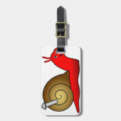 Schnecke-Gepäckanhänger Gepäckanhänger (Vorderseite vertikal)