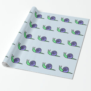 Schnecke Geschenkpapier