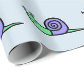 Schnecke Geschenkpapier (Rolleneckpunkt)