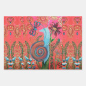 Schnecke Geschenkpapier Set (Vorderseite 2)